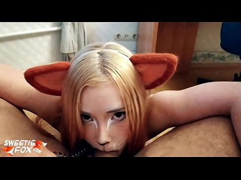 ❤️ Kitsune ağzına sik və cum udmaq Porno pornoda az.pornohdmega.ru ❌️